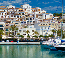 Yachthafen von Moraira Costa Blanca ideal für Villenmiete