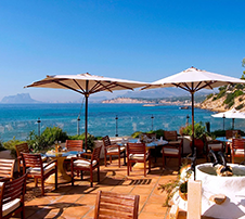 Restaurante Dolphin Moraira Costa Blanca für Essen am Meer